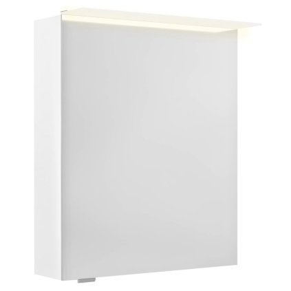 Sapho, LINEX galerka s LED osvětlením, 60x70x15cm, levá/pravá. bílá, LX060-0030