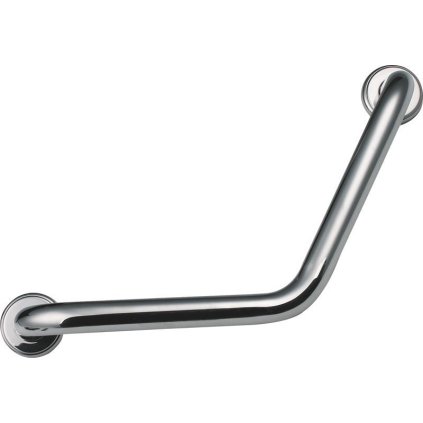 Sapho, Madlo zahnuté 460x220x80mm, leštěná nerez, XH519