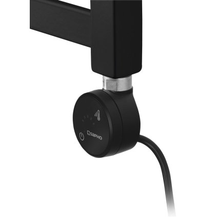 120432 sapho moa vykurovacia tyc s termostatom a bluetooth 400w cierna moa b 400