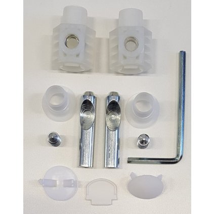 Sapho, PACO WC závěsné a bidet - náhradní fixační sada, NDPZ1012-2