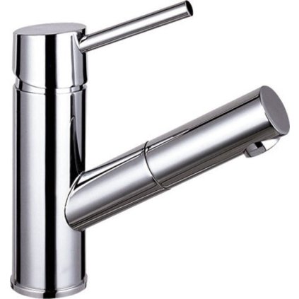 Sapho, PARIS stojánková umyvadlová baterie s výsuvnou sprškou, chrom, 1104-05