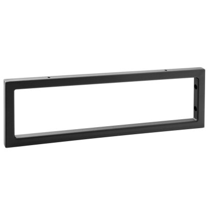 Sapho, Podpěrná konzola 490x150x20mm, lakovaná ocel, černá matná, 30360