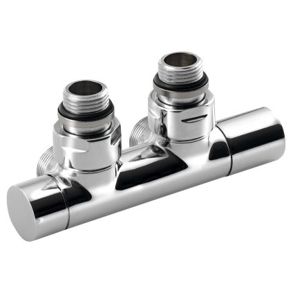 Sapho, TWIN připojovací sada pro středové připojení 50mm, chrom, CP401S