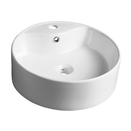 Sapho, YAKARTA keramické umyvadlo, průměr 46cm, na desku, BH7021