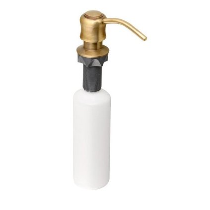 Sapho, Zápustný dávkovač mýdla, retro, bronz, SP004