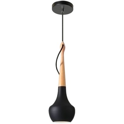 Toolight, Stropní svítidlo APP936-1CP Black, černá, OSW-03236