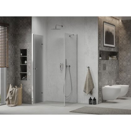 Mexen Lima sprchový kout 75x80cm, 6mm sklo, chromový profil-čiré sklo, 856-075-080-01-00