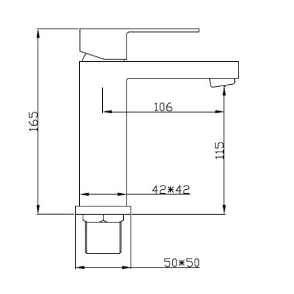 51625 mexen cube umyvadlova bateria chromova 72900 00