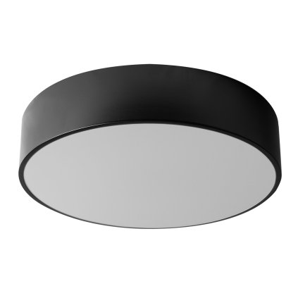 Toolight - Stropní lampa 40 cm kulatá 4xE27 60W App642-3c, černá, OSW-00090