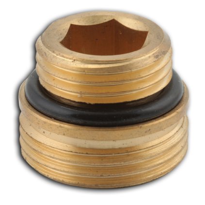 Novaservis - Adaptér pro připojení radiátorů 1/2" x 3/4", RA402/1520