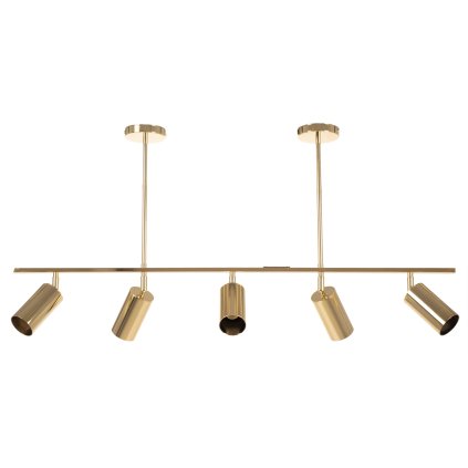 Toolight - Elegantní stropní svítidlo 5xGU10 APP210-3CPR, zlatá, OSW-03401