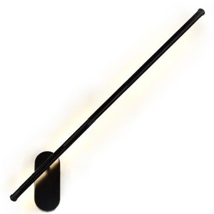 Toolight - LED nástěnné svítidlo 12W 92CM APP372-1W, černá, OSW-09756