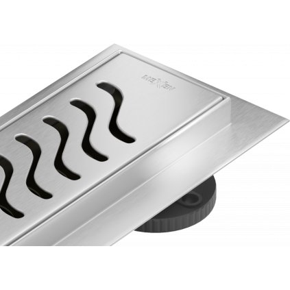 Mexen Flat nerezový sprchový žlab 60 cm vzor M09, 1028060-15