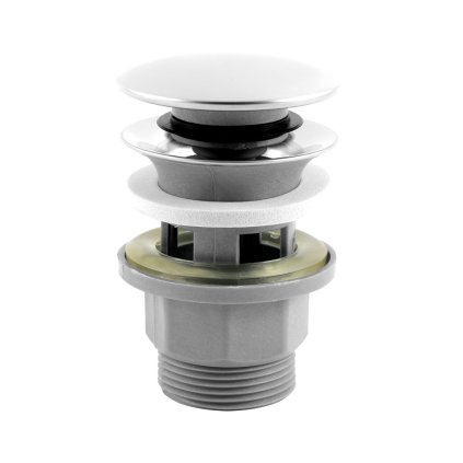 Novaservis, Uzávěr výpusti 5/4" pro umyvadlo s přepadem chrom, S287PP-B