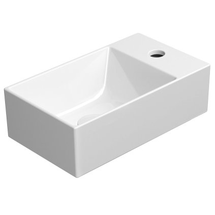 169950 2 sapho kube x keramicke umyvadlo 40x23 cm biela extraglaze