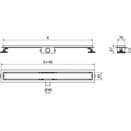 173580 mexen flat m33 nerezovy sprchovy zlab 70 cm cierna 1733070 15