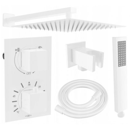173424 5 mexen cube podomietkova sprchova sada dr02 s dazdovou sprchou 25cm biela 77502dr0225 20