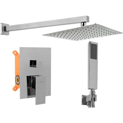 Rea Fenix - podomítkový sprchový set + box, chromová, REA-P8451