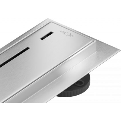 Mexen Flat nerezový sprchový žlab 80 cm vzor M03, 1022080-15