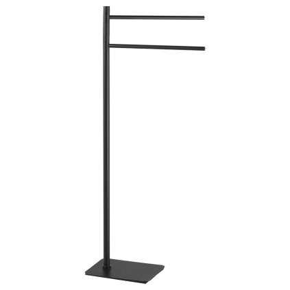 Sapho, ARTU Stojan s držákem ručníků, hranatý, černá mat