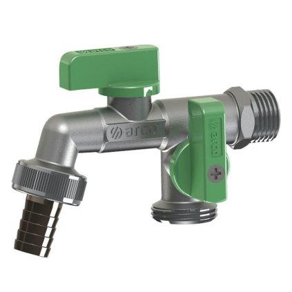 Sapho, Zahradní ventil Nano se dvěma vývody 1/2'x3/4'x3/4', anticalc