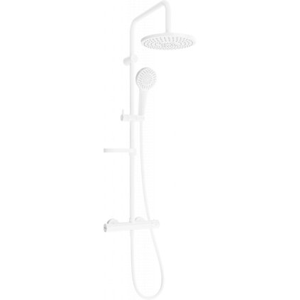 Mexen KX05 sprchový set s termostatickou baterií Kai, bílá, 771500591-20