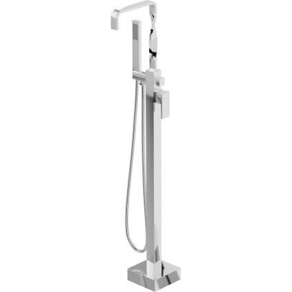 Mexen AVILA volnostojací vanová baterie, Chromová, 75833-00