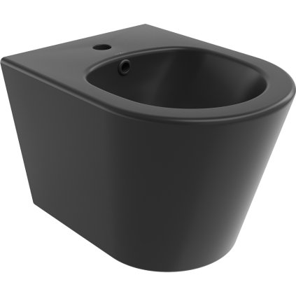 Mexen RICO, závěsný bidet, 48 x 36 cm, černá matná, 35724885