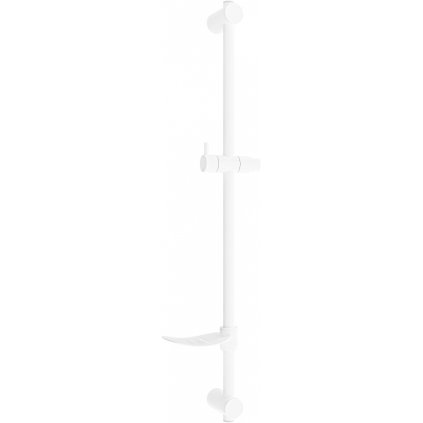 Mexen sprchová tyč DF 80 cm s miskou na mýdlo, bez baterie, bílá, 79382-20