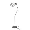 Toolight - Podlahová lampa Reno 1xE27 60W 300216 Diament, černá, OSW-06963