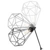 Toolight - Podlahová lampa Reno 1xE27 60W 300216 Diament, černá, OSW-06963