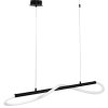 Toolight, LED závěsné svítidlo 120 cm 60W APP853-CP LONG BLACK, černá-bílá, OSW-04030
