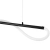 Toolight, LED závěsné svítidlo 120 cm 60W APP853-CP LONG BLACK, černá-bílá, OSW-04030