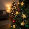 Tutumi, LED světla na vánoční stromek Zlaté hvězdy 3m 391020, CHR-00312