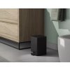 Gedy, ARGENTA Odpadkový koš 3l, Soft Close, černá matná, 220914