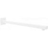 mexen ramie prysznicowe scienne 40 cm biale 79112 20