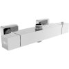 Mexen CUBE termostatická baterie s horním připojením, chrom, 77250-00