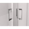 Sapho, THRON LINE ROUND čtvercový sprchový kout 900x900mm, kulaté pojezdy, rohový vstup