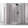 Sapho, THRON LINE SQUARE obdélníkový sprchový kout 1100x900mm, hranaté pojezdy