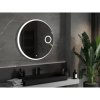 Mexen Ella, LED koupelnové zrcadlo s podsvícením a kosmetickým zrcátkem 90x90 cm, 6000K, ochrana proti zamlžování, 9811-090-090-611-00
