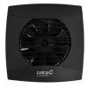 Cata, UC-10 T koupelnový ventilátor axiální s časovačem, 8W, potrubí 100mm, černá, 01202100