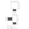 mexen przylacze katowe czarne 79345 70