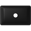 Mexen NADIA UMYVADLO, 36x23 CM, ČERNÁ-MATNÁ, 21613685