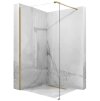 Rea Aero, sprchová zástěna Walk-in 120x195 cm, zlatá matná, REA-K4702