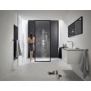Hansgrohe Finoris, umyvadlová baterie 230, s výpustí Push-Open a výsuvnou sprškou, EcoSmart, chromová, 76063000