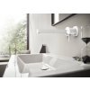 Hansgrohe Finoris, umyvadlová baterie pod omítku 240, 2-otvorová instalace, EcoSmart, bílá matná, 76050700