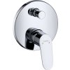 Hansgrohe Focus E2, vanová baterie pod omítku, chromová, 31945000
