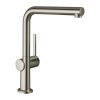 Hansgrohe M54, dřezová baterie Talis, vzhled nerezavějící oceli 72840800