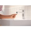 Hansgrohe Rebris S, umyvadlová baterie 110 bez odtokové soupravy, CoolStart, chromová, 72520000