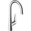 Hansgrohe Talis M51, páková dřezová baterie 260 s otočným výtokem, chromová, 72810000